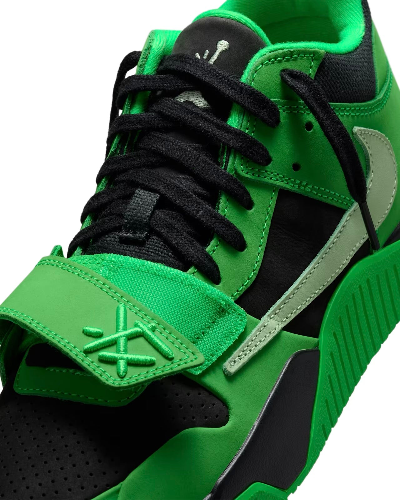 Jordan x Travis Scott CJ1 T-Rexx “Green Spark”