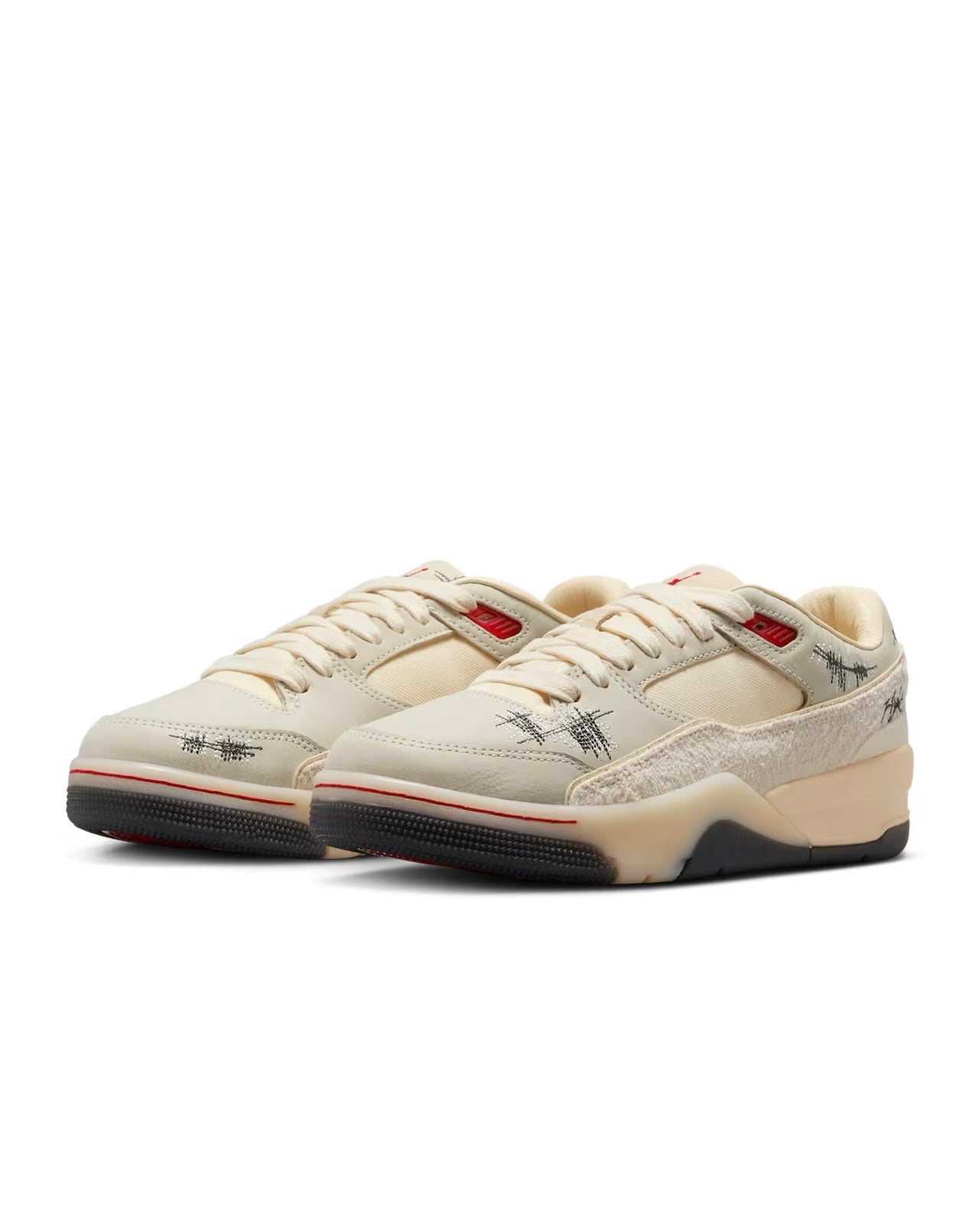 Jordan x Who Decides War Flight Court “Crèpe”