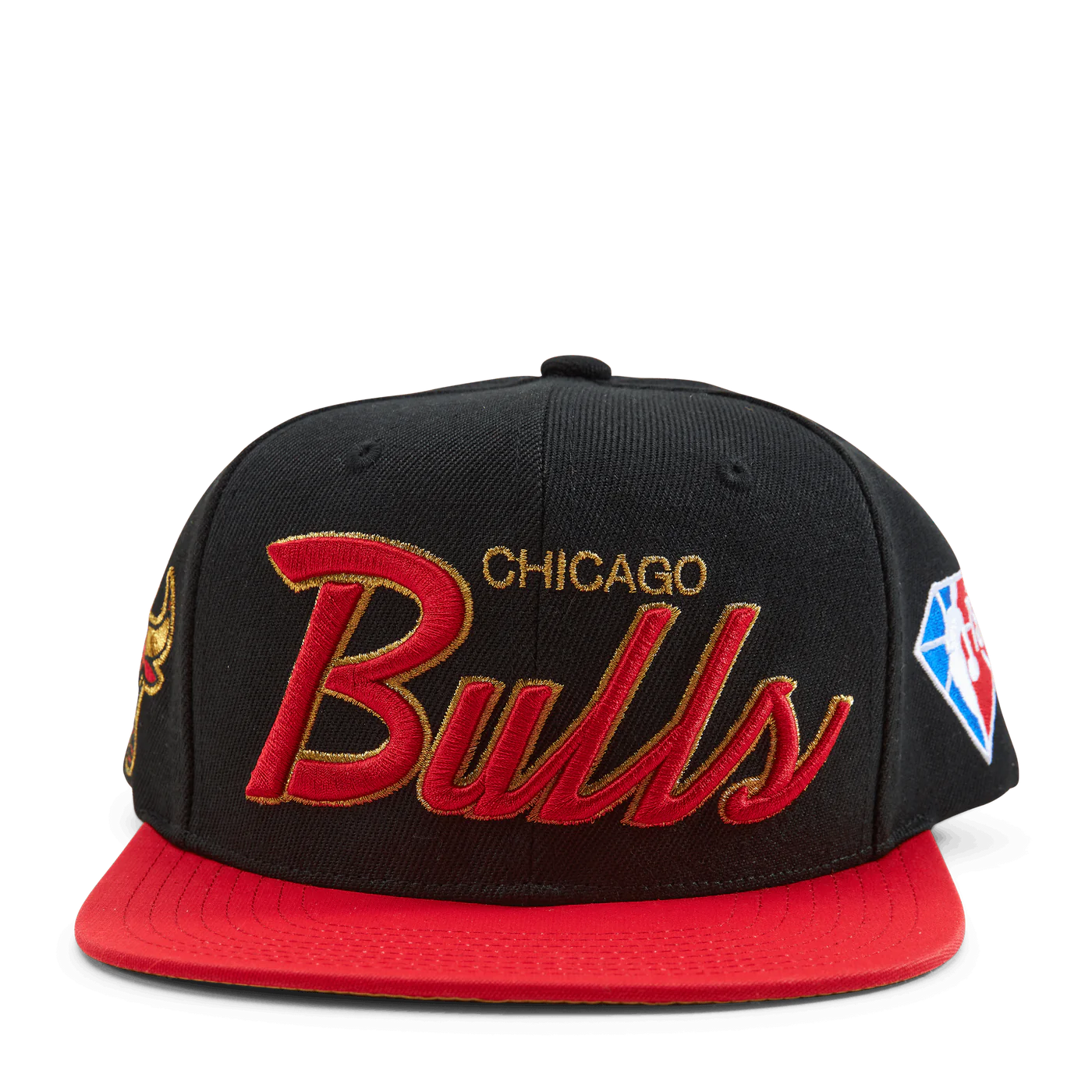 Mitchell & Ness NBA Bulls 75th Gold Snapback