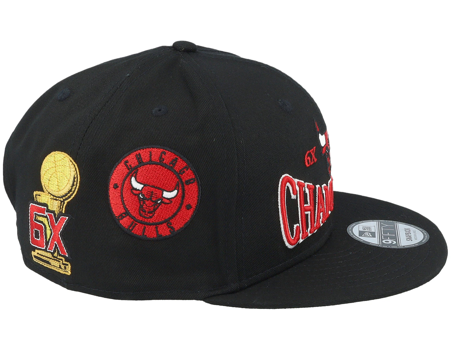 New Era 9FIFTY Snapback Chicago Bulls Champions Patch