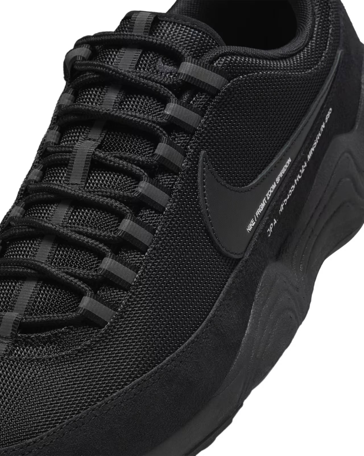 Nike Air Zoom Spiridon x Fragment “Black”