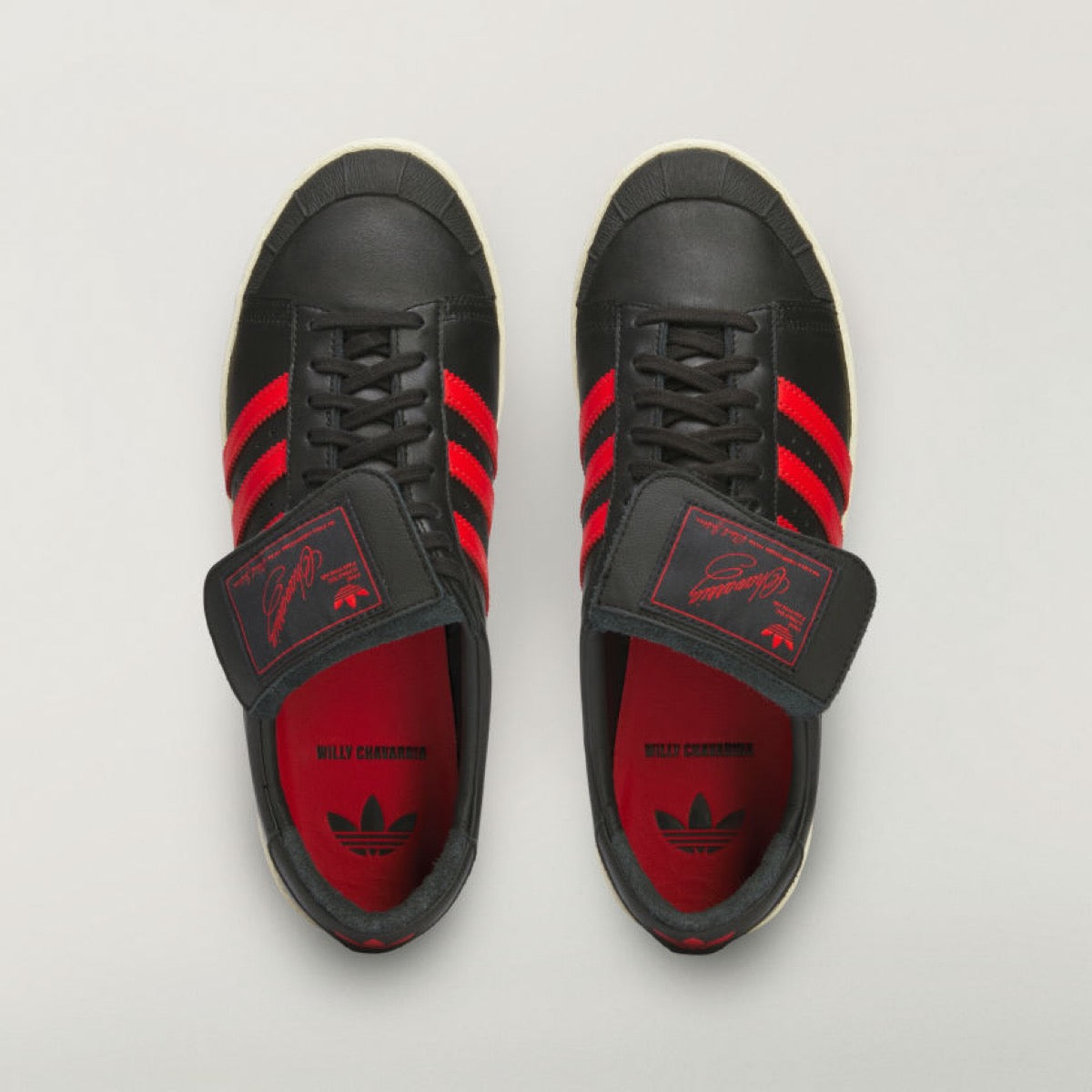 Adidas x Willy Chavarria Jabbar Low “Core Black Red”