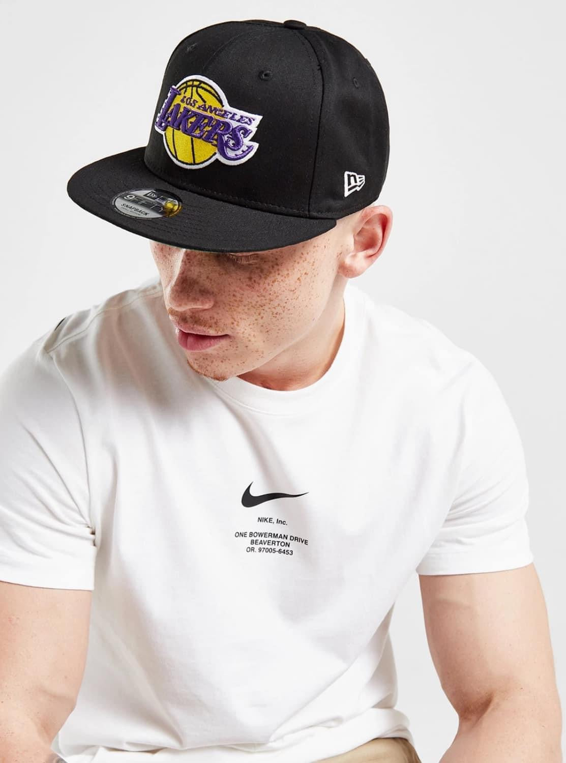 New Era 9FIFTY Snapback LA Lakers Team Side Patch