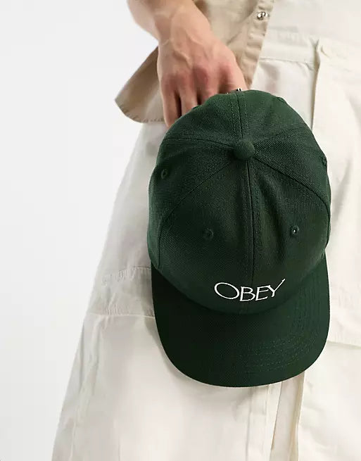 OBEY Clothing Basque 6 Panel Strapback