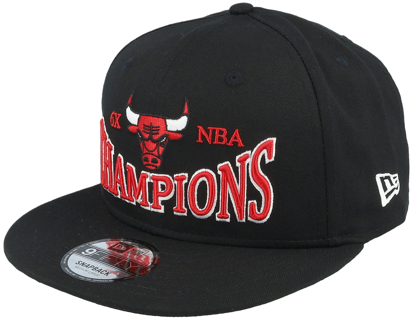 New Era 9FIFTY Snapback Chicago Bulls Champions Patch