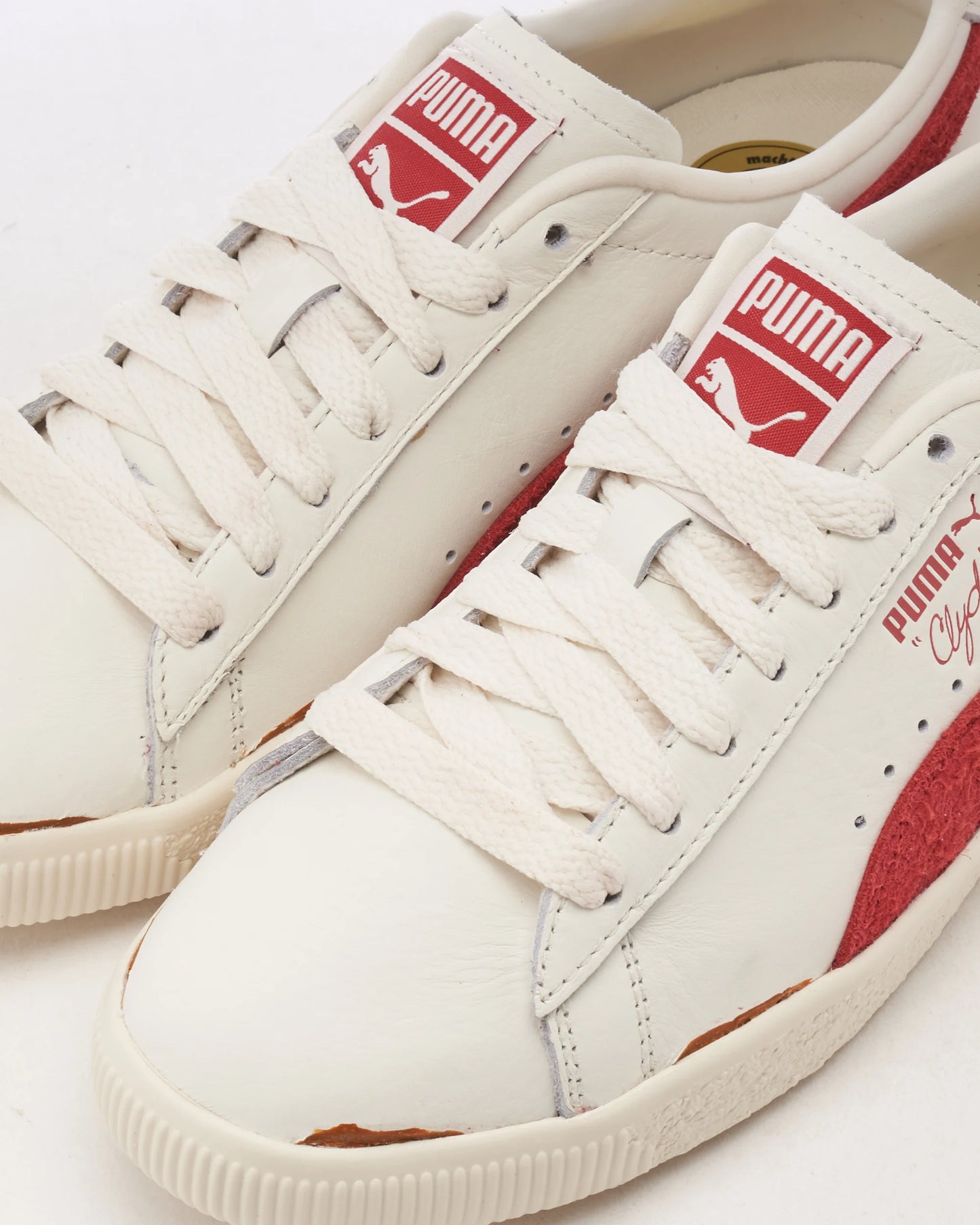 Puma Clyde x NEVERWORN III “Club Red”