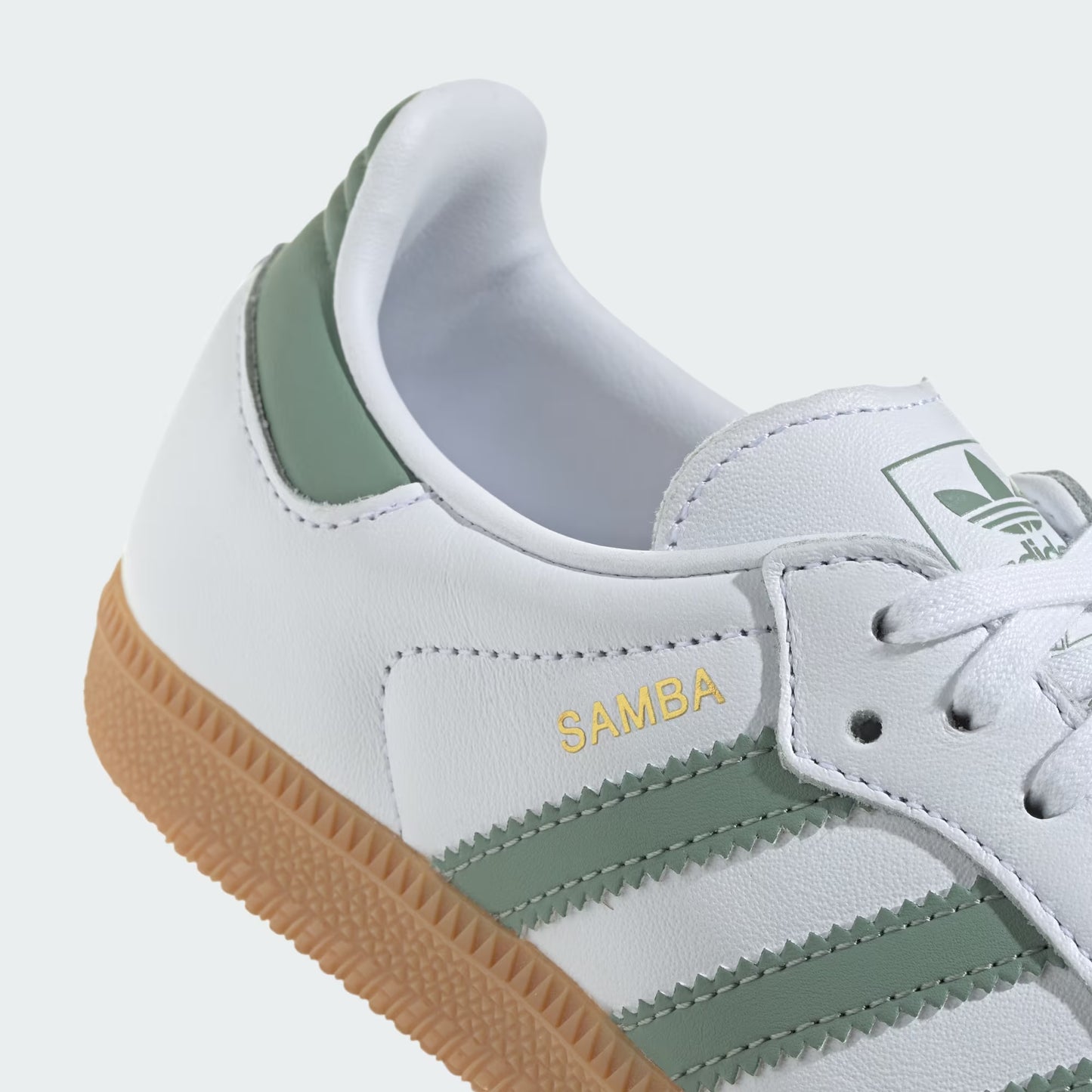 Adidas Samba OG “Silver Green Gum”