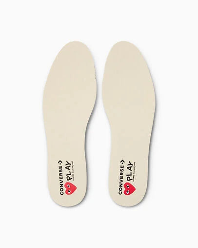 Converse x Comme des Garçons PLAY Chuck 70 Low “Milky White”