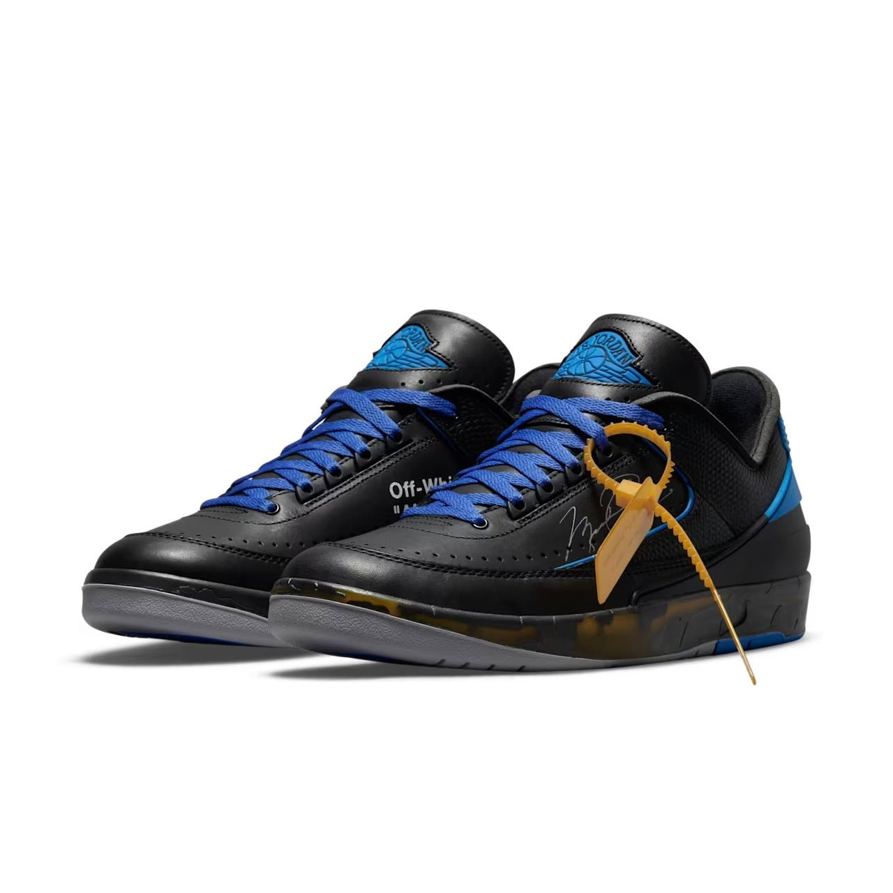 Jordan 2 Retro Low SP x Off-White™ “Black and Varsity Royal”