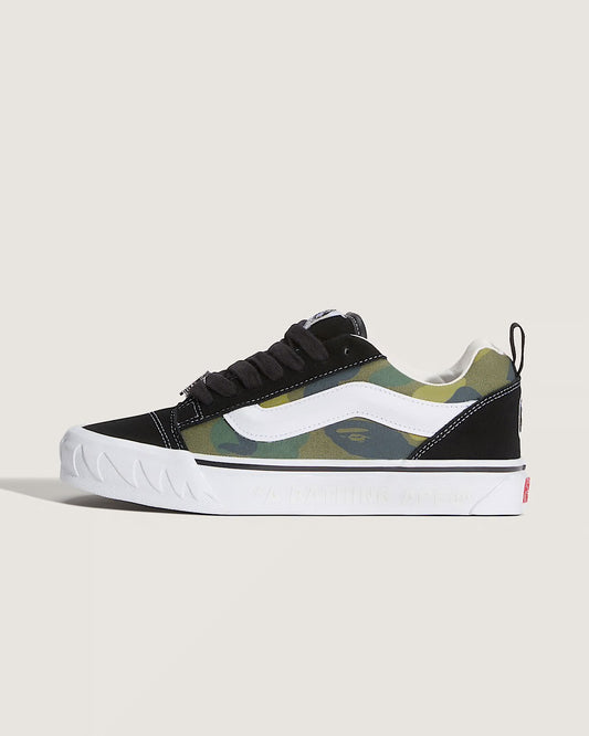 Vans x BAPE Knu Skool “Black/Pink”