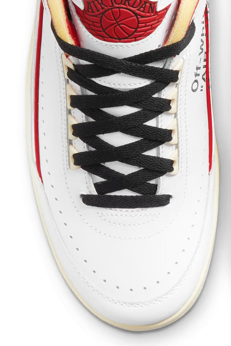 Jordan 2 Retro Low SP x Off-White™ “White and Varsity Red”