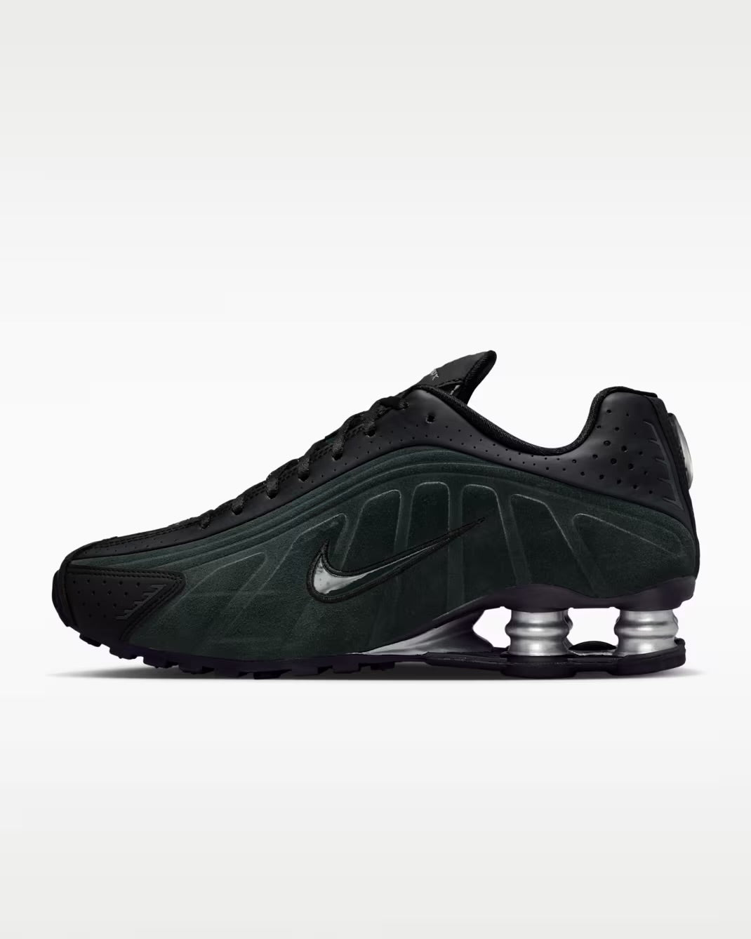 Nike Shox R4 “Black Suede”