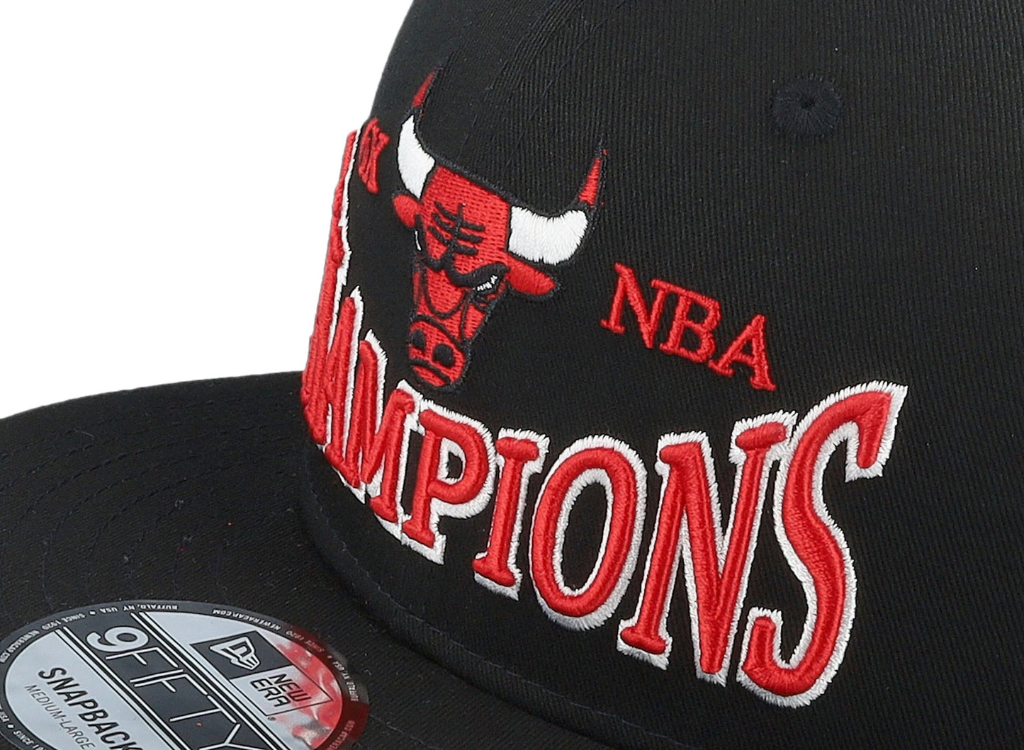 New Era 9FIFTY Snapback Chicago Bulls Champions Patch