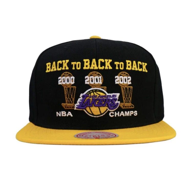 Mitchell & Ness LA Lakers 3Peat Champs HWC