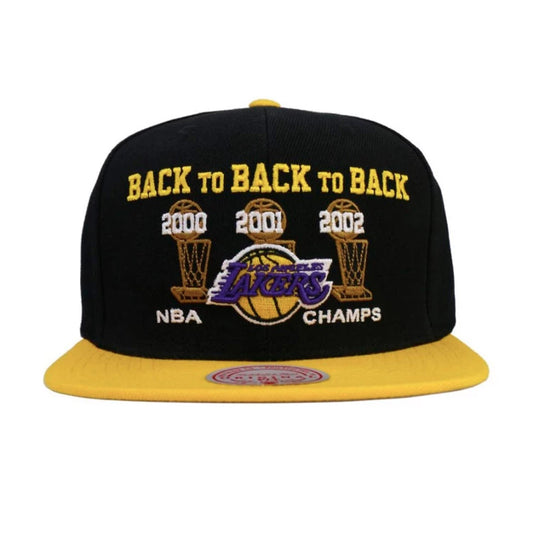 Mitchell & Ness LA Lakers 3Peat Champs HWC
