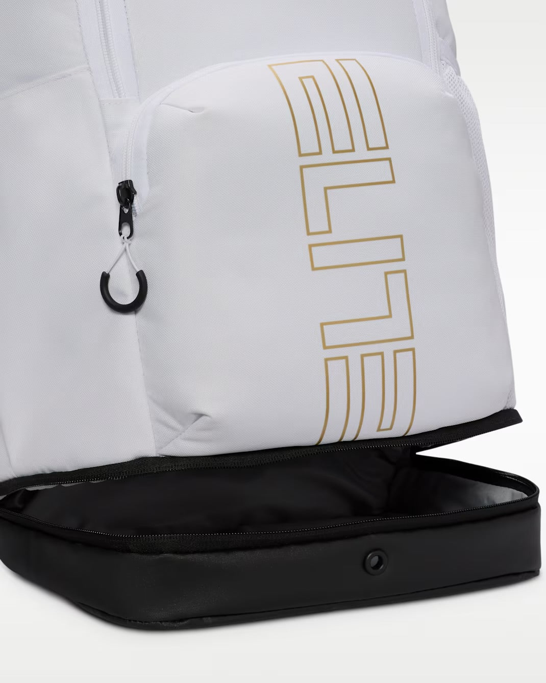 Nike Varsity Elite Backpack “White/Gold”