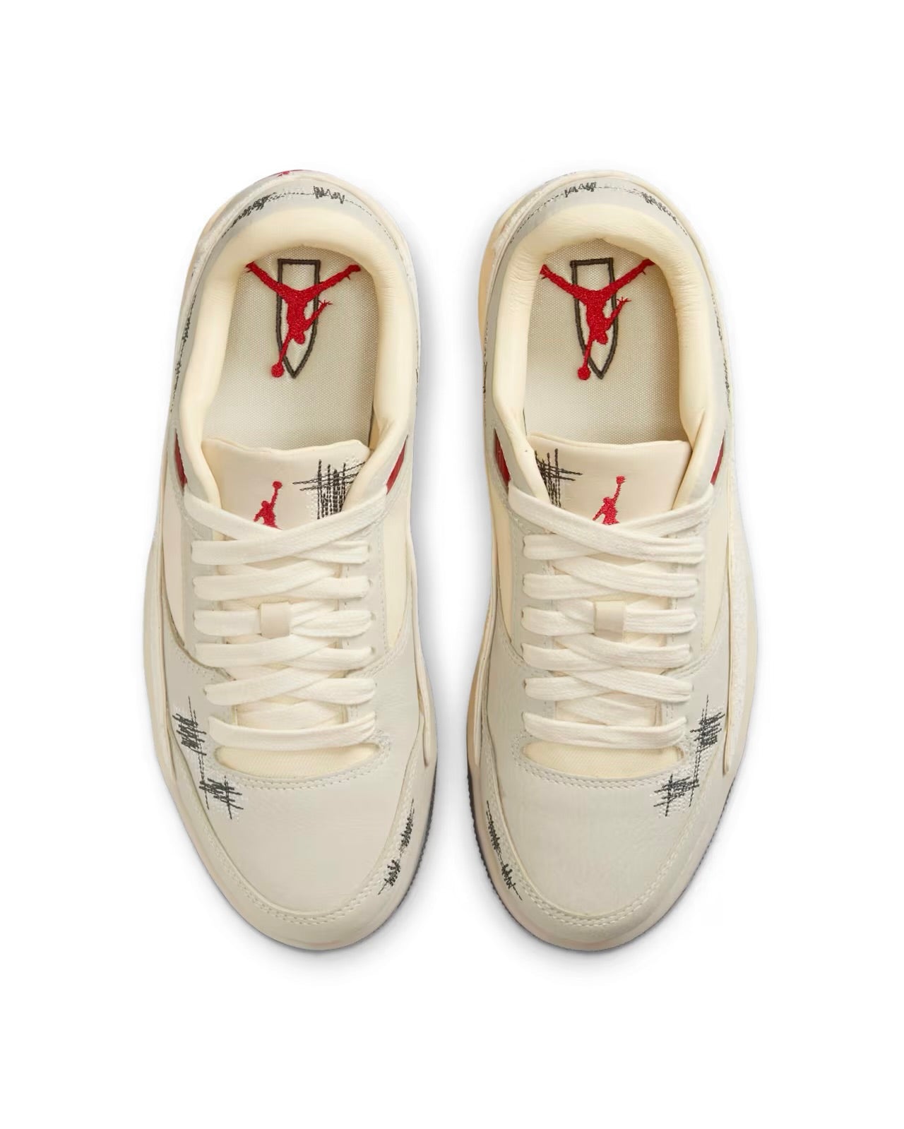 Jordan x Who Decides War Flight Court “Crèpe”