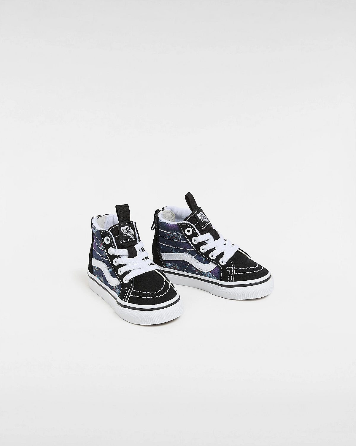 Vans Sk8-Hi Zip “Robotic Dino Blue” Toddlers