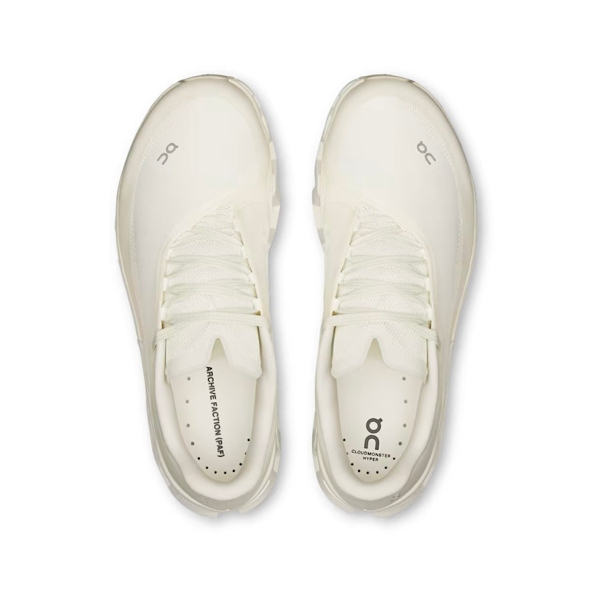 On Running x Post Achieve Faction Cloudmonster Hyper “White”