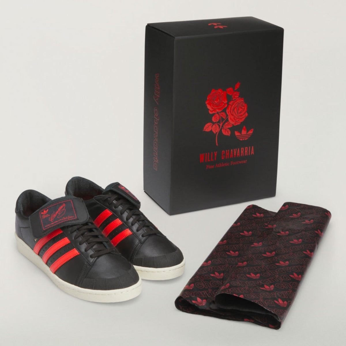Adidas x Willy Chavarria Jabbar Low “Core Black Red”