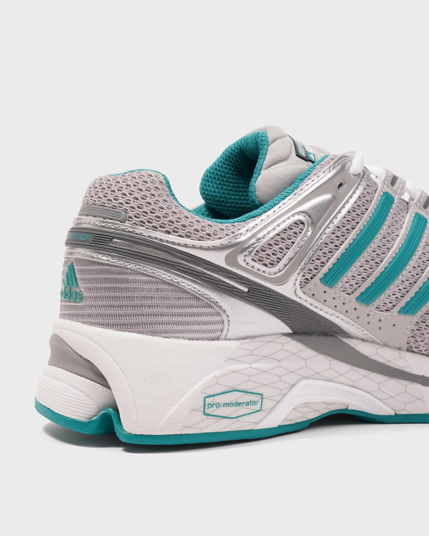 Adidas x Sporty and Rich Adistar Control 5 “Metallic Silver”