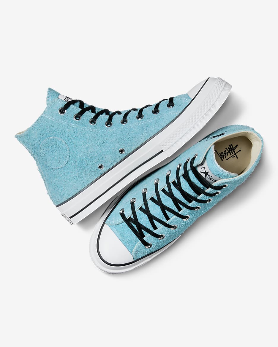 Converse x Stüssy Chuck 70 Hi “Sky Blue”