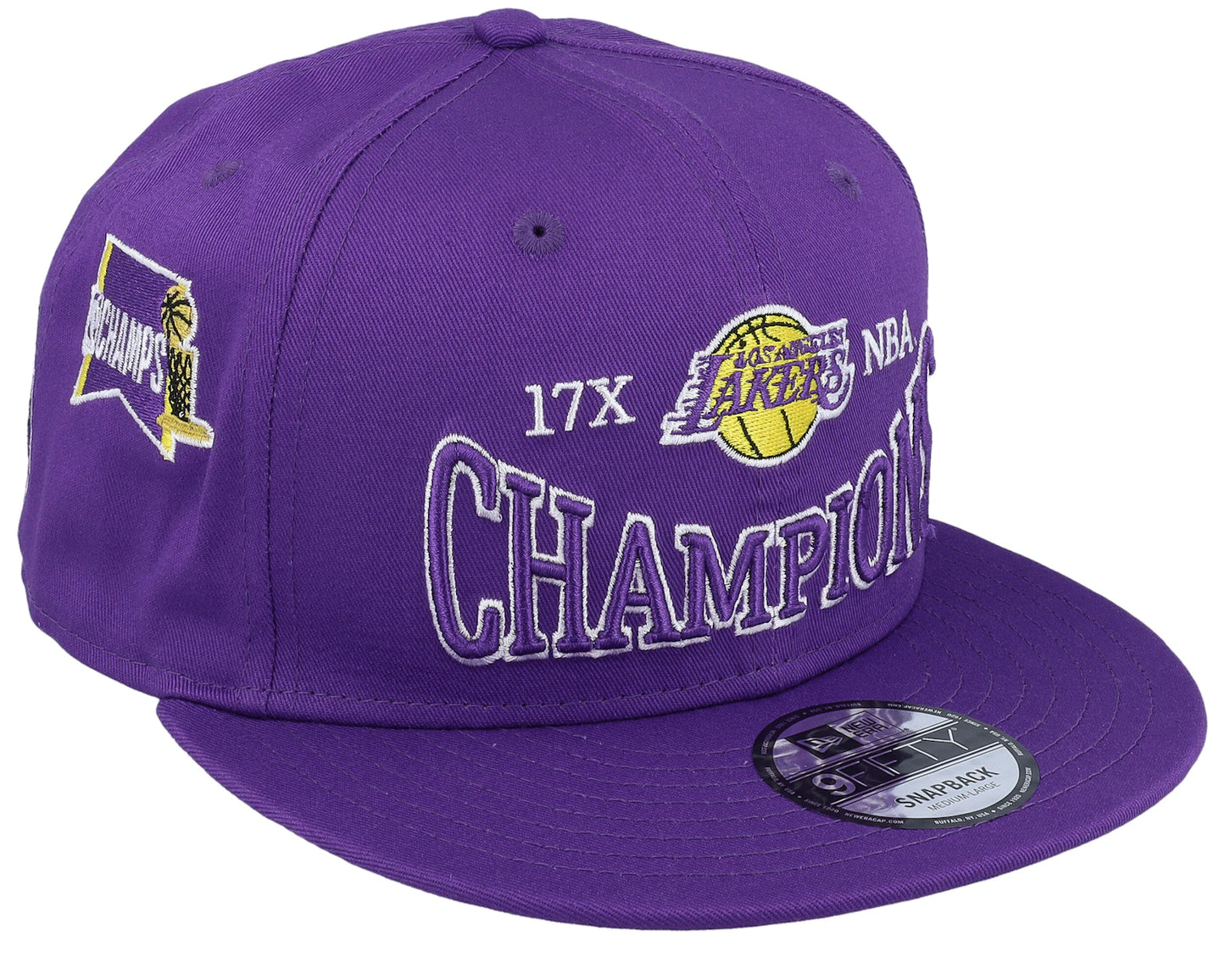 New Era 9FIFTY Snapback LA Lakers Champions Patch