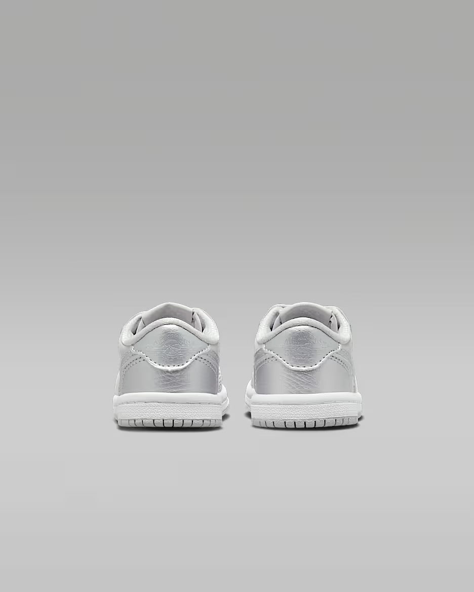 Jordan 1 Retro Low "Metallic Silver" Toddler