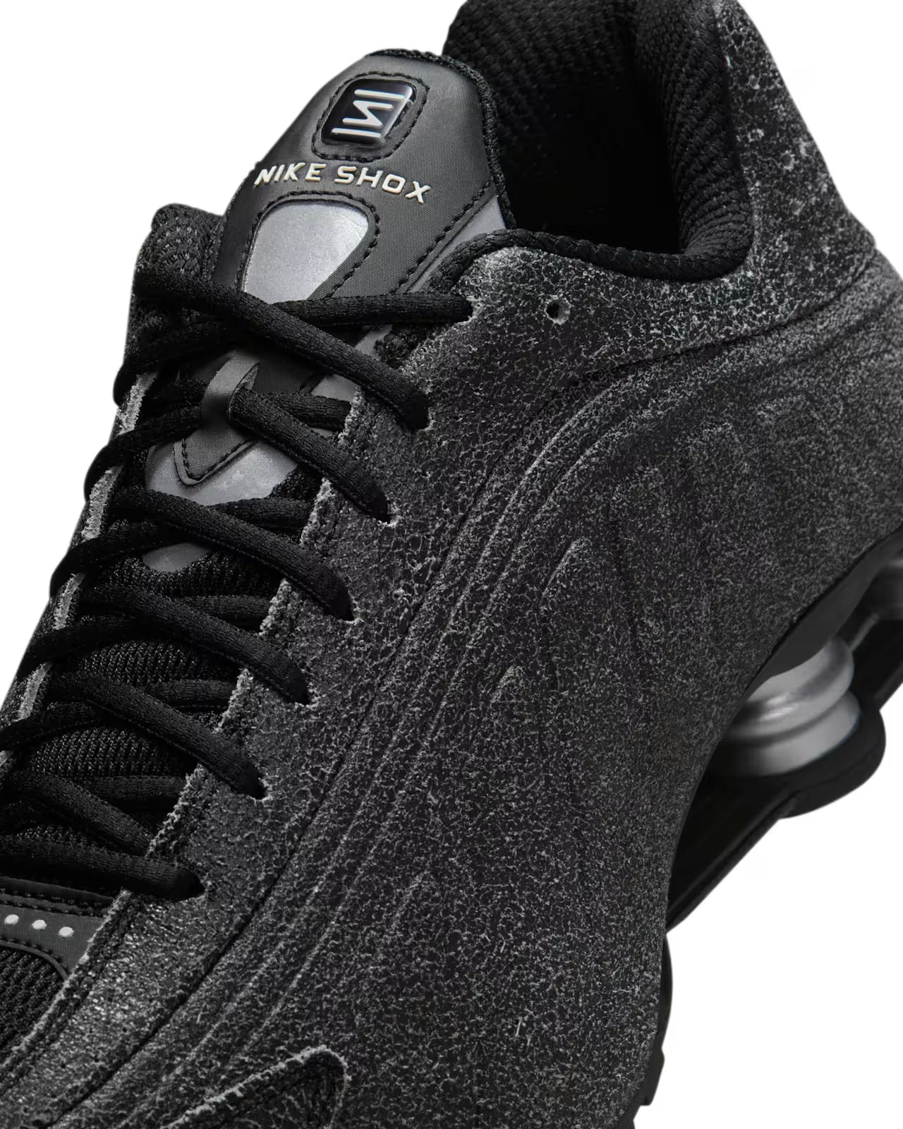 Nike Shox R4 “Black Distressed”
