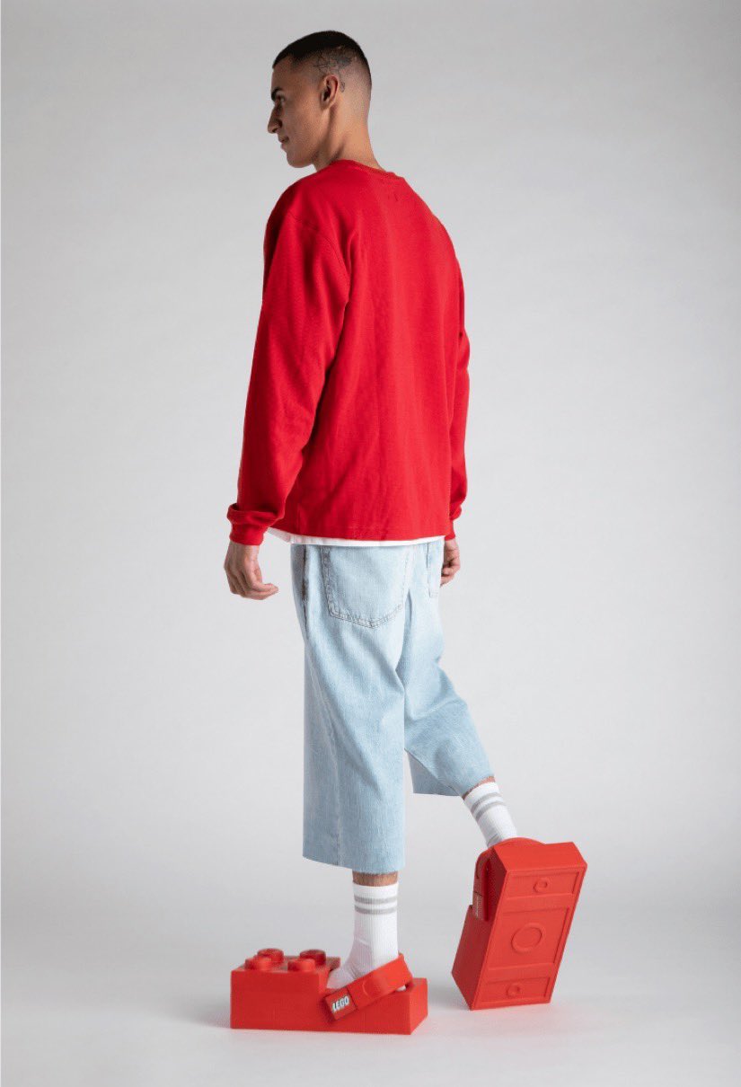 Crocs™ x LEGO® Brick Clog “Bright Red”